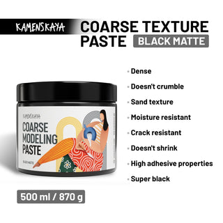 Coarse textured paste 